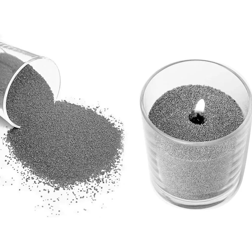50g Colorful Sand Wax & Ice Flower Wax – DIY Candle Making Candle Making Wax Zpaxo Black