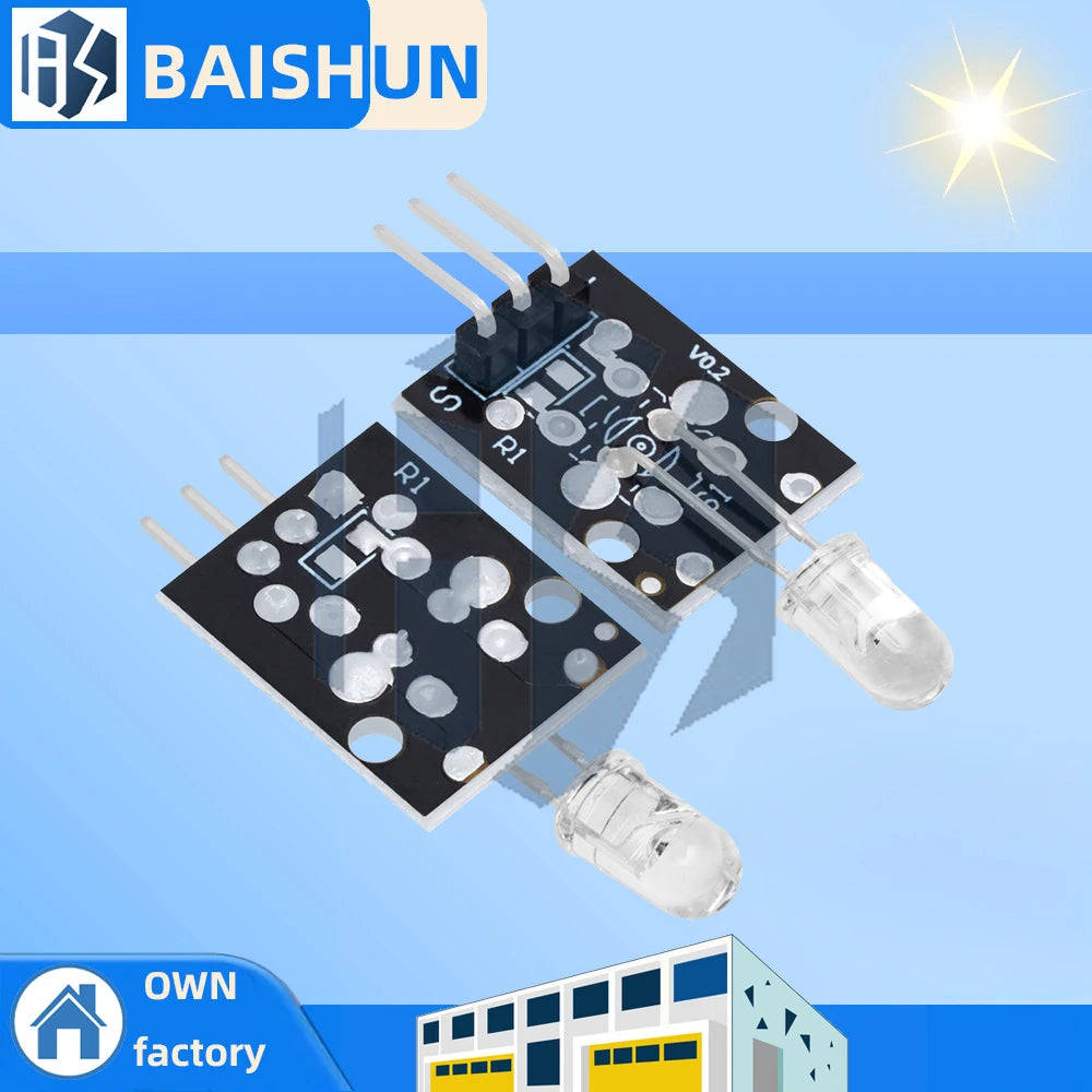 KY-005 3pin Infrared Emission Sensor Module Arduino Diy Starter KY005 Zpaxo