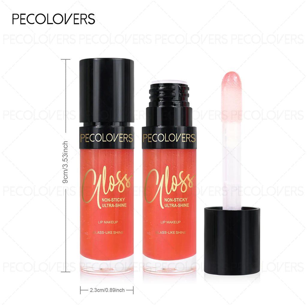 1PC Colorful Lip Gloss, Lipstick, Lip Oil, Lip Tint - Natural, Long-Lasting, Moisturizing, Nourishing, Pigmented, Shiny, Glossy Zpaxo
