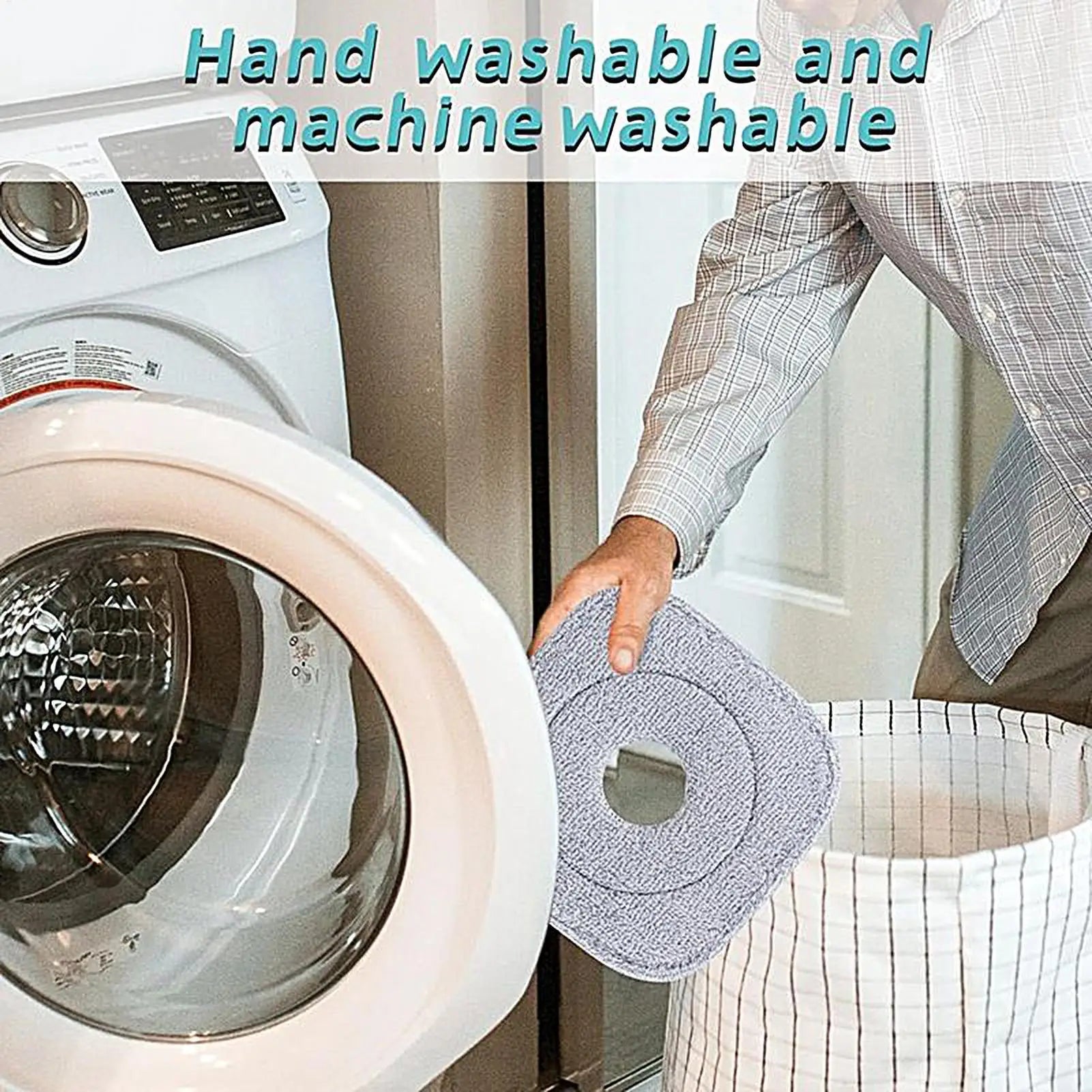 Microfiber Mop Refills Replacement Pads Wet Dry Floor Cleaning