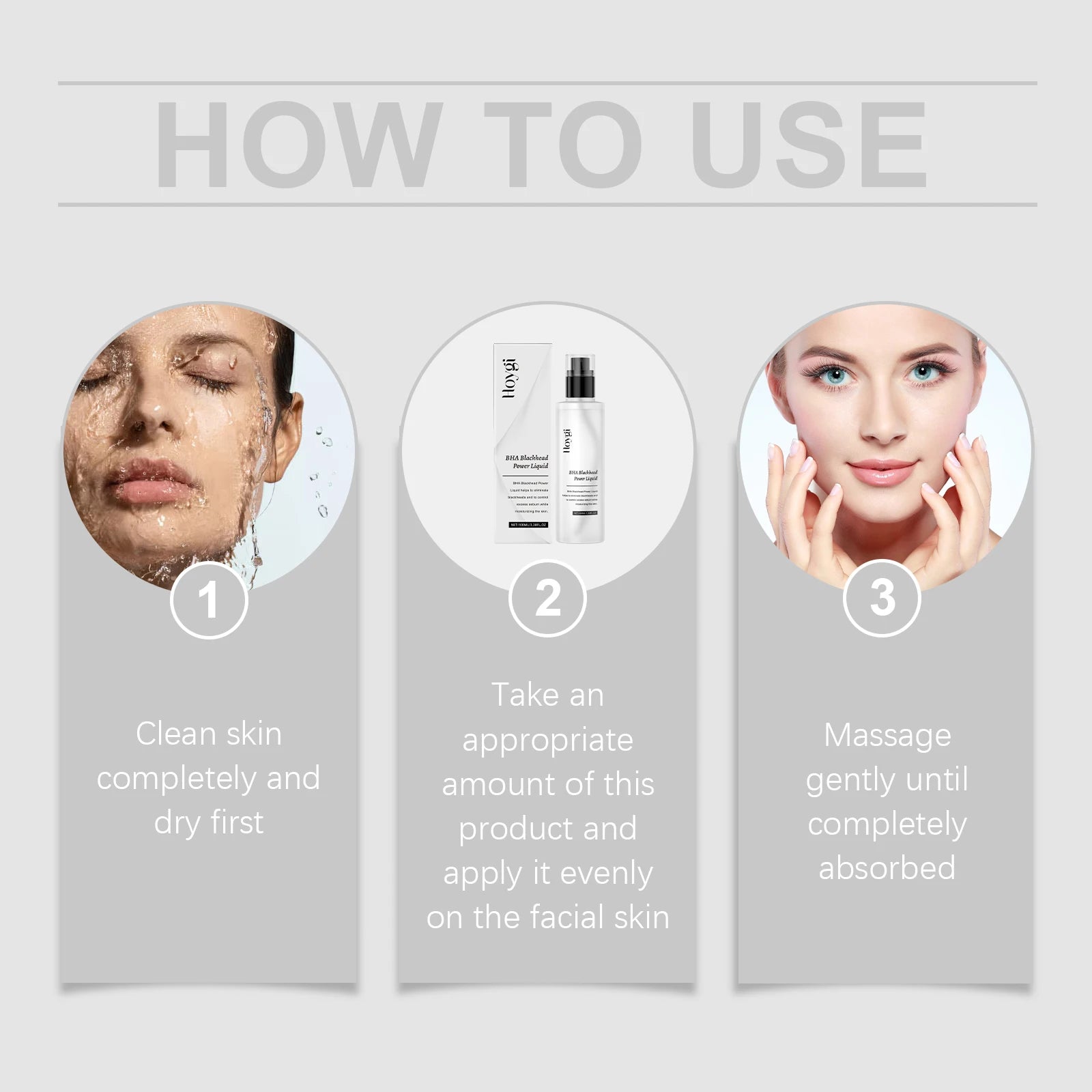 Salicylic Acid Exfoliating Toner 100ml Pore Minimizer Blemish Control Liquid Papaya Extract Hydrating Facial for Acne Prone Skin Zpaxo