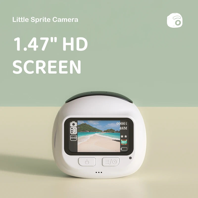 4K Ultra HD Mini Camera 1080P Video Screen Portable Pocket Cam Fill Zpaxo