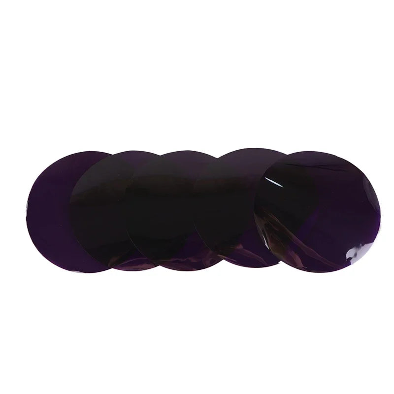 5 Lamp Correction Film Self Adhesive Transparent Filter Sheets Light Zpaxo Roland Purple 5pcs