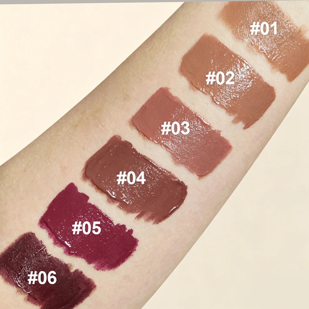 Moisturizing Lipliner Pen Soft Mirror Glass Lip Crayon Lipstick Pencil Waterproof Lip Makeup for Women Solid Lip Gloss Cosmetic Zpaxo