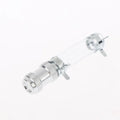 Stylish Alloy Air Filter Drain Plug Silicone Tube Aluminum Head Zpaxo Silver