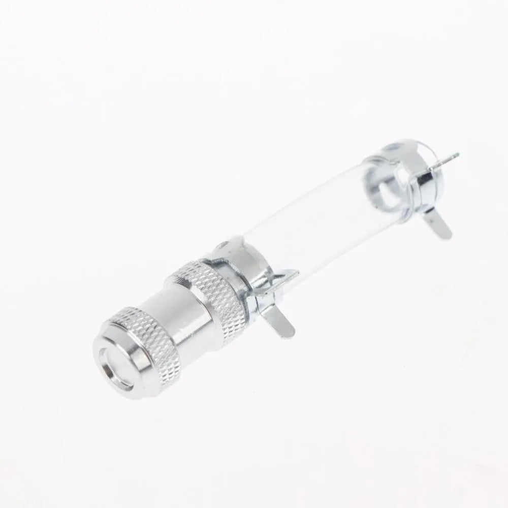 Stylish Alloy Air Filter Drain Plug Silicone Tube Aluminum Head Zpaxo Silver