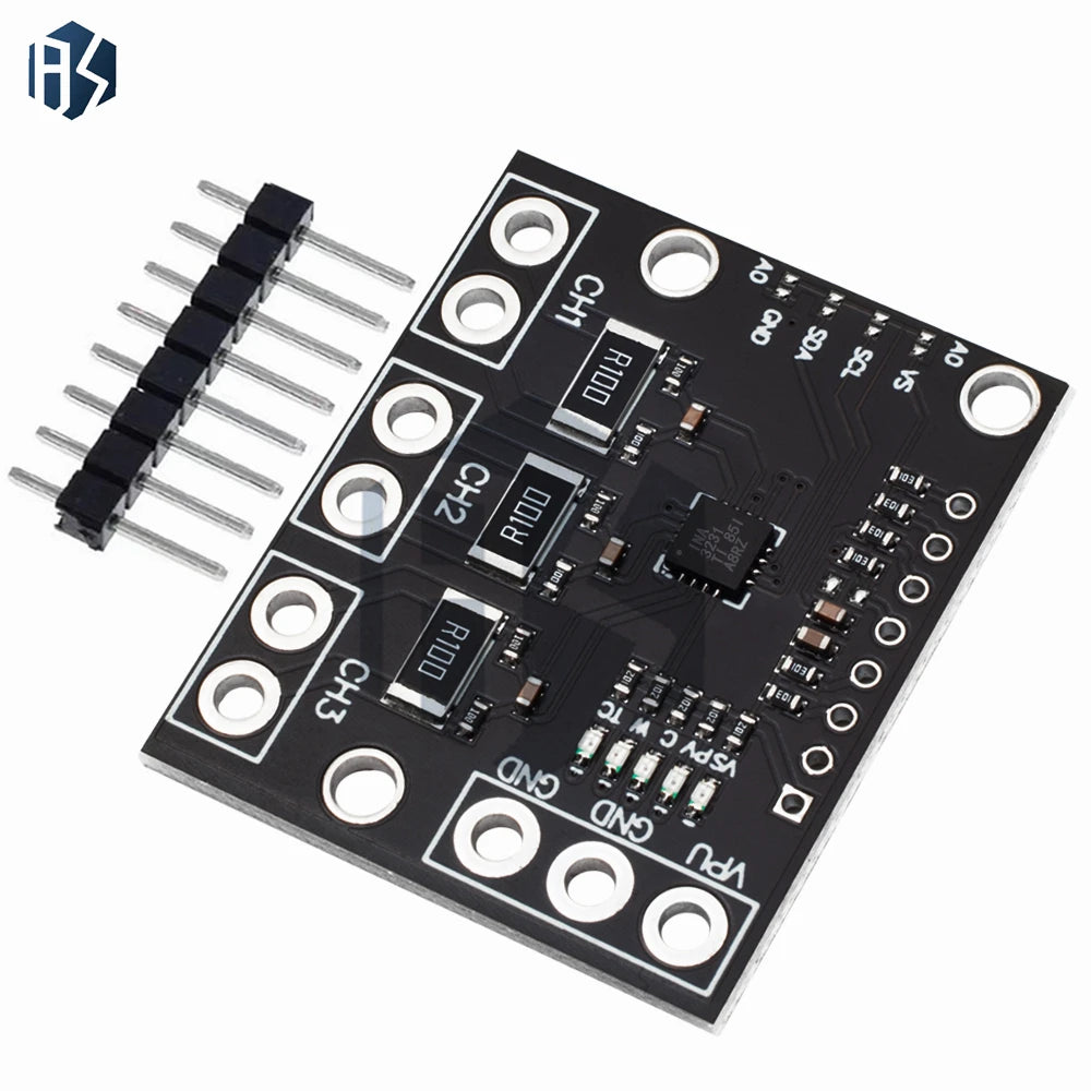 INA3221 Triple-channel Module High-side Measurement Shunt Bus Voltage Zpaxo