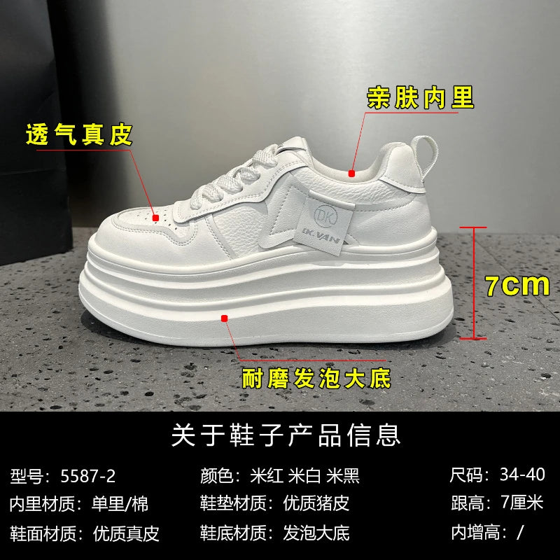 Casual Shoes Women Thick Soles Women's Lightweight Soft Travel Hollow Zpaxo