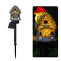 Solar Owl Statue Garden Light LED Waterproof Powered Outdoor Zpaxo Tree House