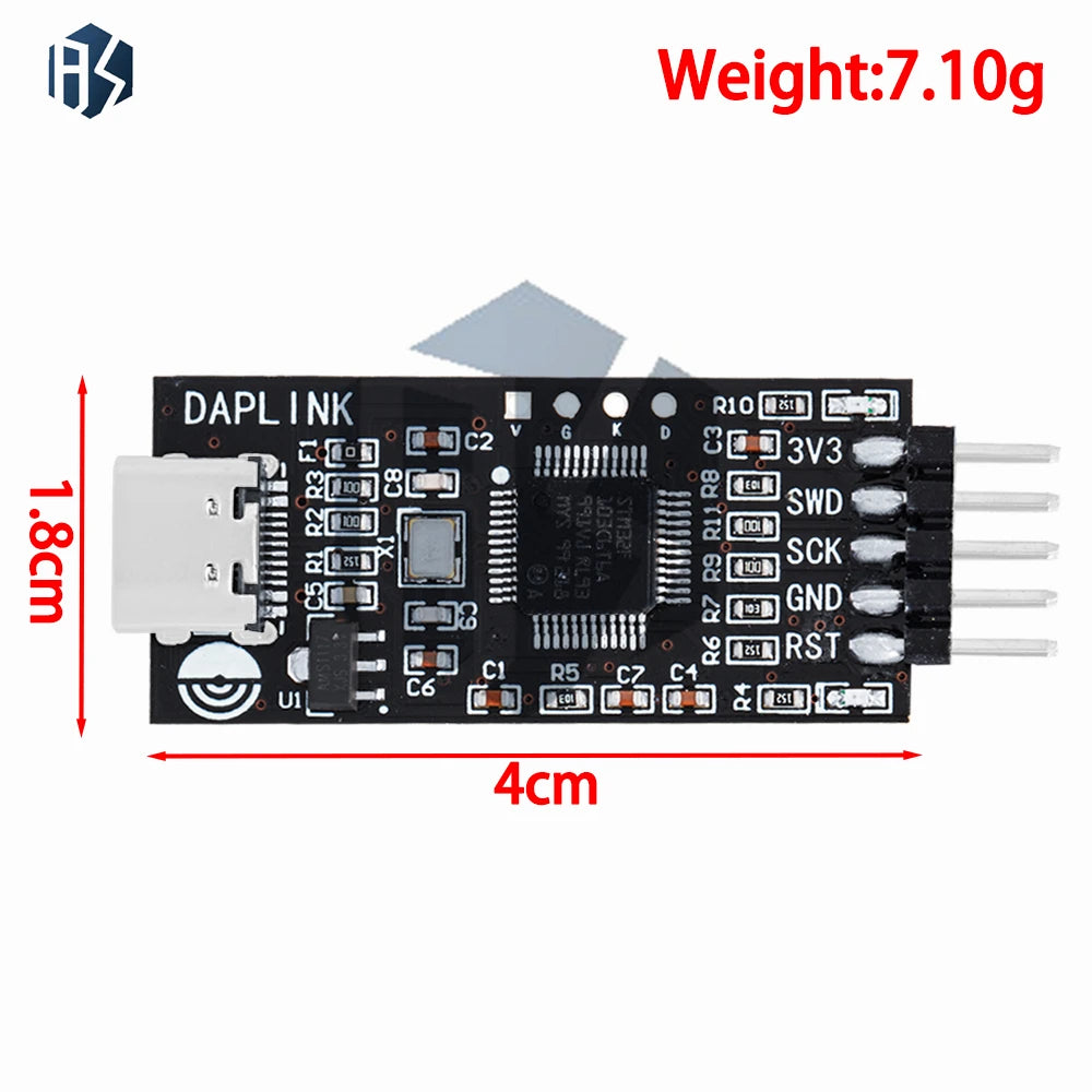 DAPLINK Replaces JLINK OB STLINK STM32 Burner Downloader Emulator ARM Zpaxo