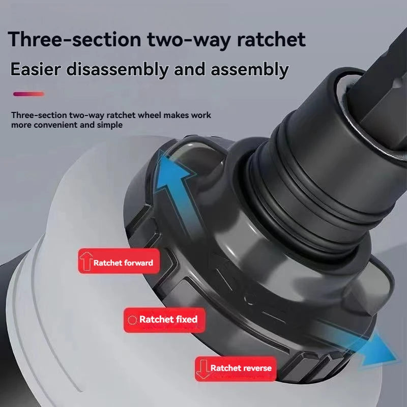 Mini Ratchet Screwdriver Set – Dual-Head CR-V Steel Tool Ratchet Screwdriver Set Zpaxo