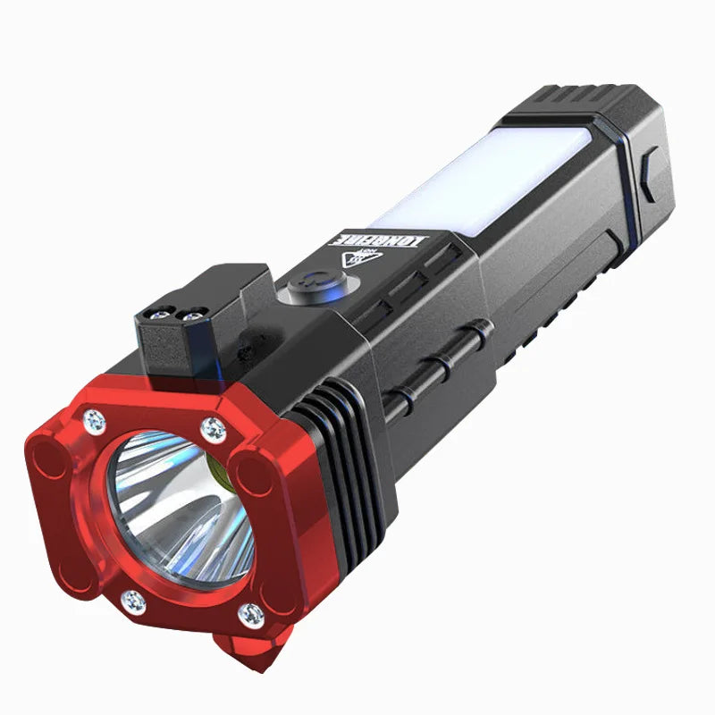 SHINEKNOT Multifunction Flashlight Power Bank & Safety Hammer