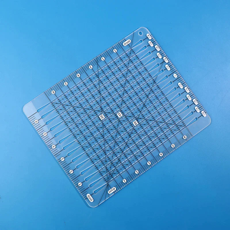 Cutting Quilting Sewing Crafts 1 Quilt Ruler Acrylic Transparent Zpaxo