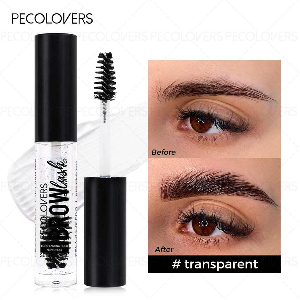 1PC/2PCS Transparent and Mild Brow Gel, Strong Styling, Waterproof, Light and Non-sticky, Create A Natural Wild Eyebrow Shape Zpaxo 01