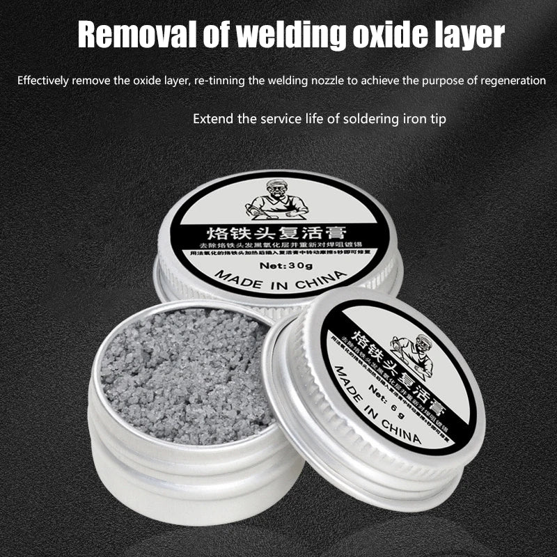 Soldering Iron Tip Cleaner Repairing Heads Solving Blackening Extend