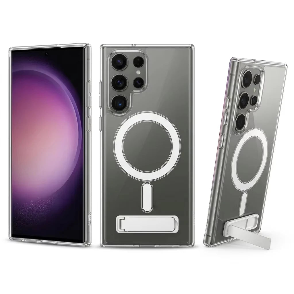 UYUXIO Magnetic Clear Case Samsung Galaxy S26 S25 Ultra S24 S23 FE