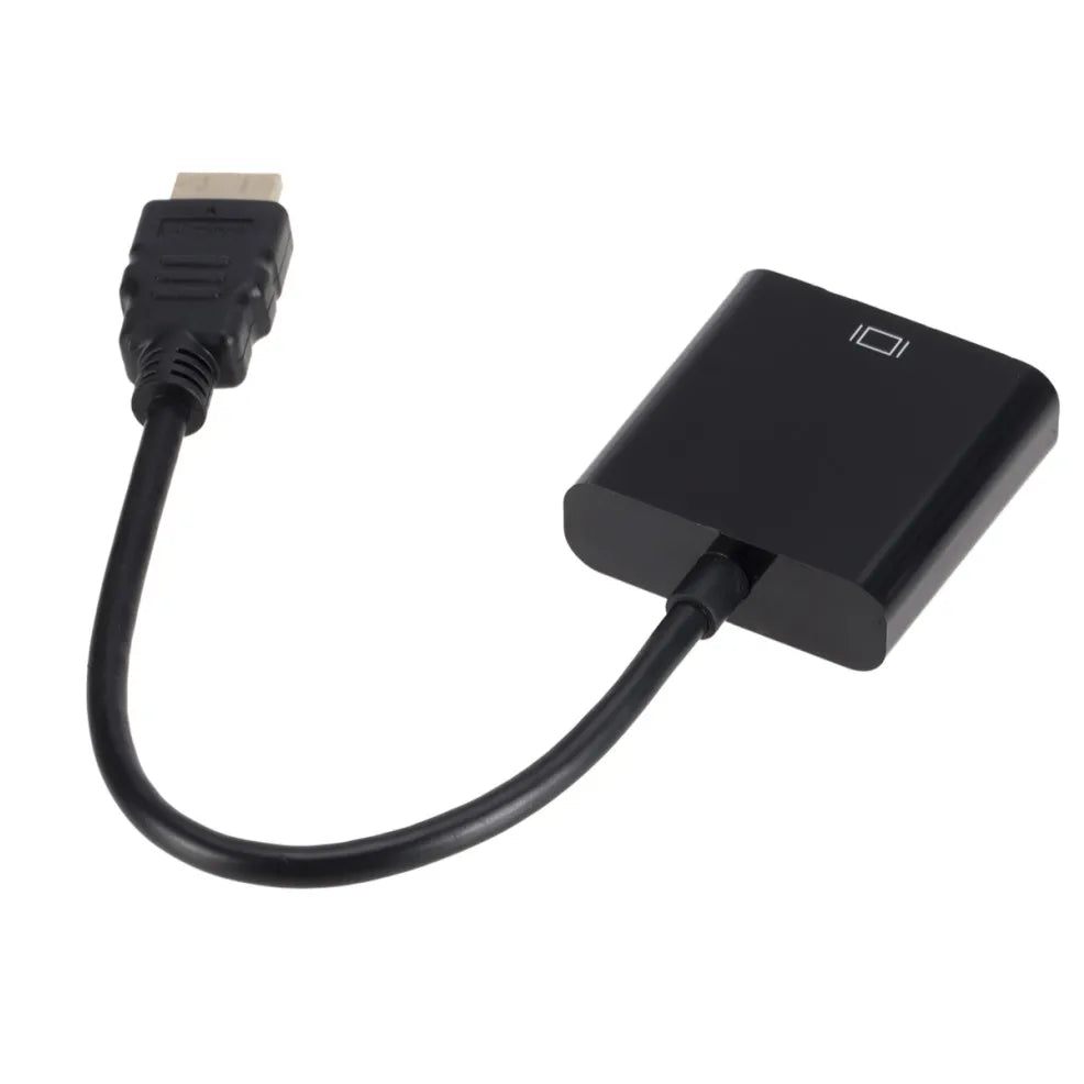 HDMI-compatible VGA Converter Audio Power Supply HDTV Male Female