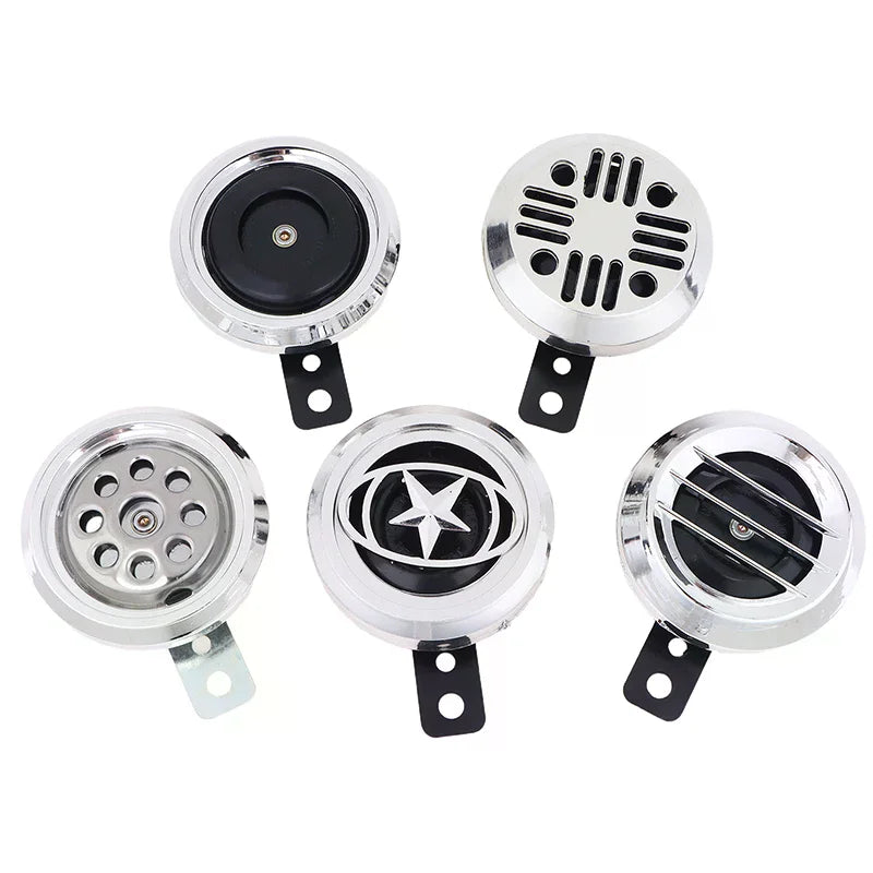 12V 48V 60V 0 2A 100dB Electric Scooter Horn Kits Waterproof Loud Zpaxo