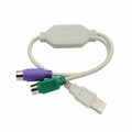 USB Male to PS/2 Female Adapter Cable for Keyboard & Mouse USB Adapter Cable Zpaxo 1pcs