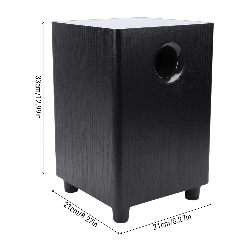 100W Home Subwoofer Independent Passive Speaker Plug Play Theater
