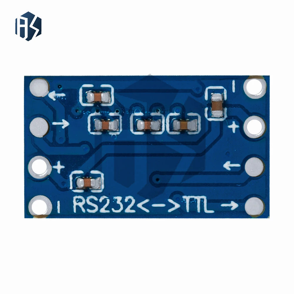 1- MCU Mini RS232 MAX3232 Level TTL Converter Board Serial Port Zpaxo