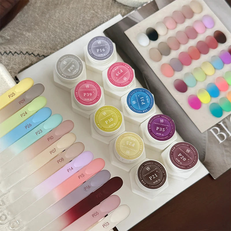 Nail Air Cushion Patting Gel No Wash Saturation Solid Gradient Zpaxo