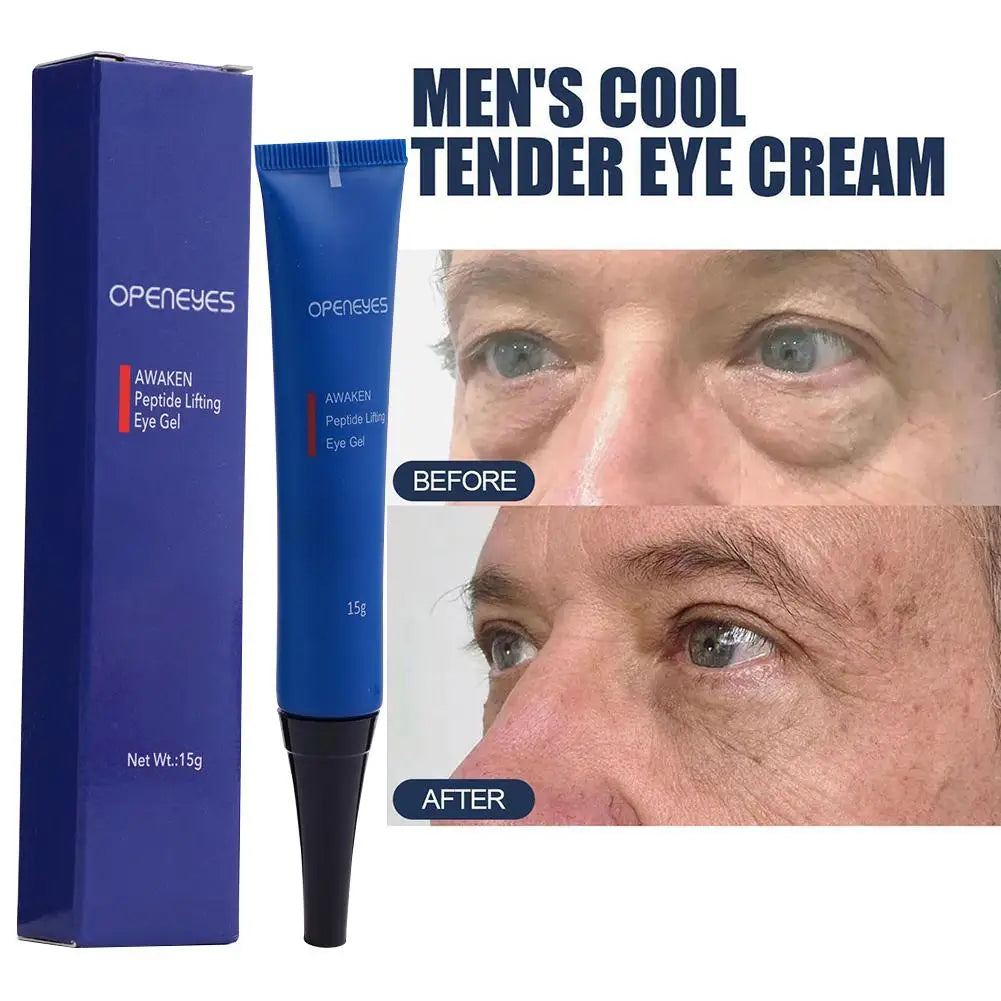 1/2/3pcs Men Eye Cream Retinol Eye Bags Remover Cream Anti Dark Circles Anti Puffiness Fine Lines Eye Care Zpaxo
