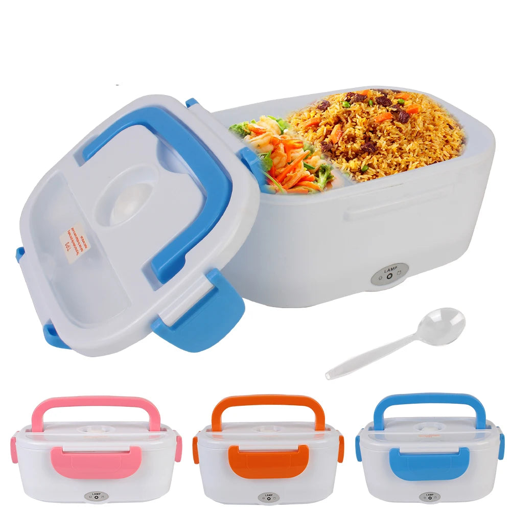 Fast Heating Food Container Dinnerware Warmer 12V 220V EU Plug