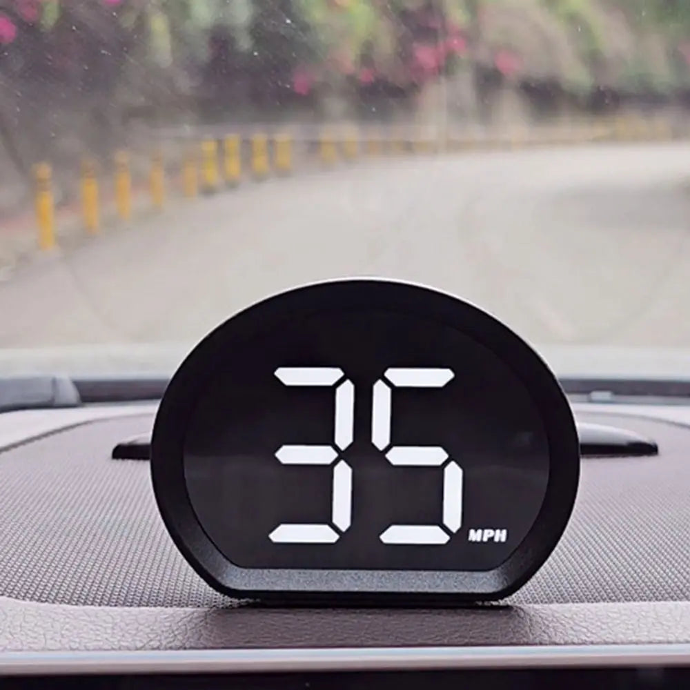 KMH MPH GPS Car Digital Speedometer Plug&play Universal Vehicle Speed Zpaxo