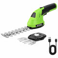 HIPPCRON 1 Portable Hedge Trimmer Cordless Handheld Mower Home Garden