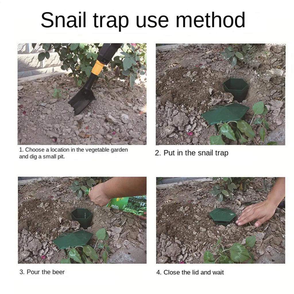 Slug Traps Garden Farm Protector Slug House Pests Reject Animal Pests Repeller Snail Trap Catcher Gintrap Tools Snail Cage Zpaxo