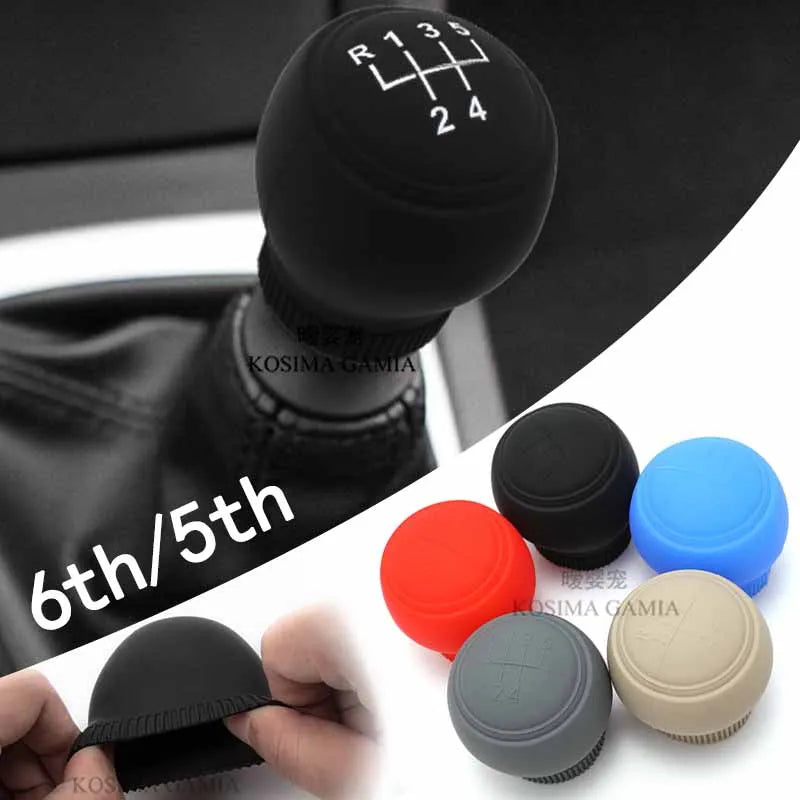 Universal Silicone Gear Shift Knob Cover – Nonslip & Waterproof