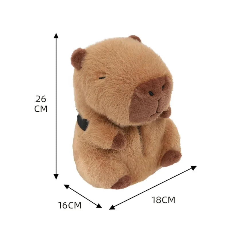 Car Tissue Boxes Capybara Plush Accessories Backseat Hanging Bag Box