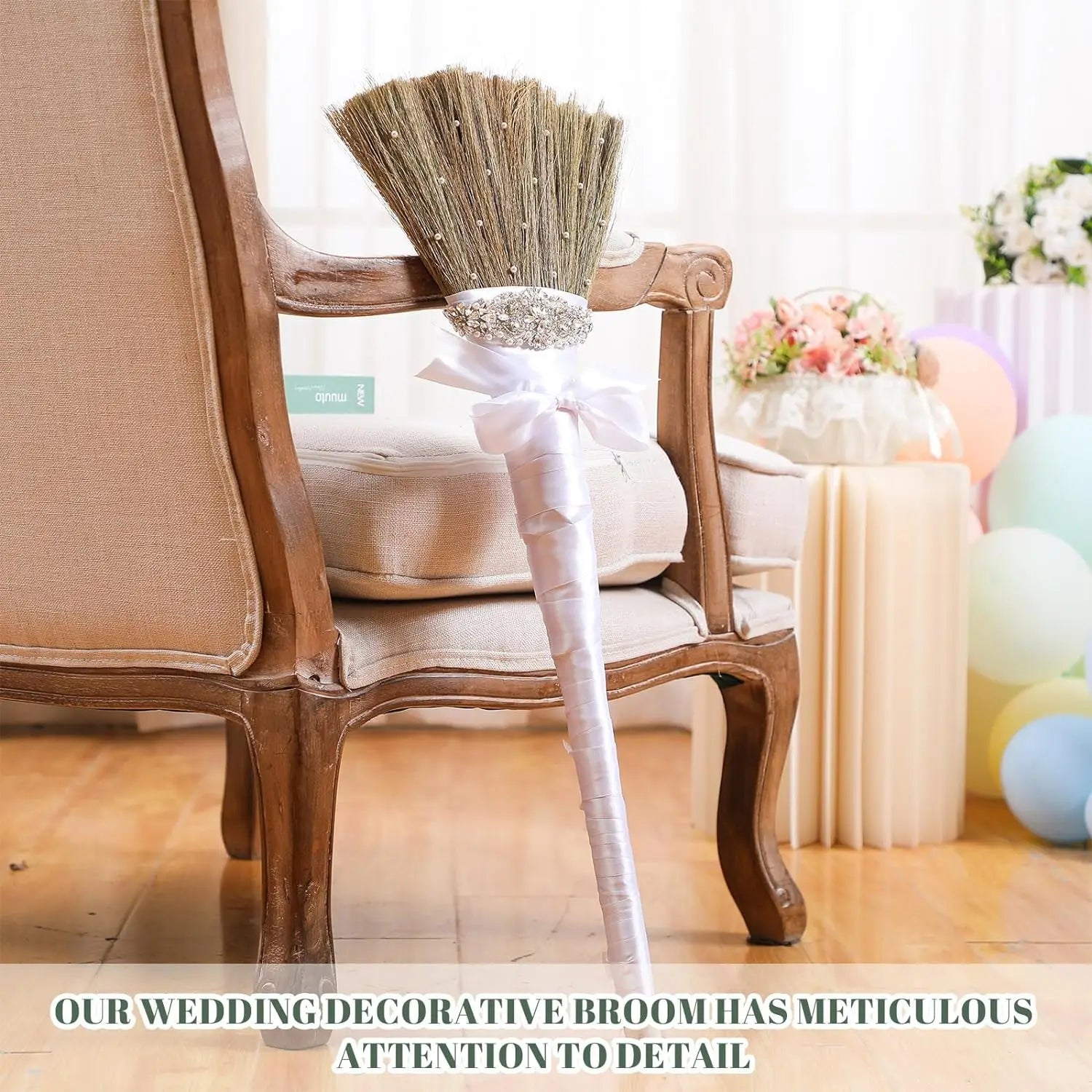 African American Jump the Broom – DIY Wedding Broom & Ribbons Wedding Ceremony Broom Zpaxo