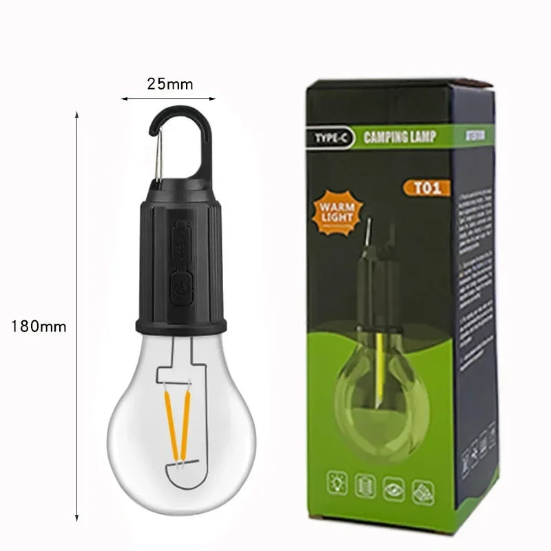 KDULIT LED Camping Lantern – Type-C Rechargeable & Waterproof