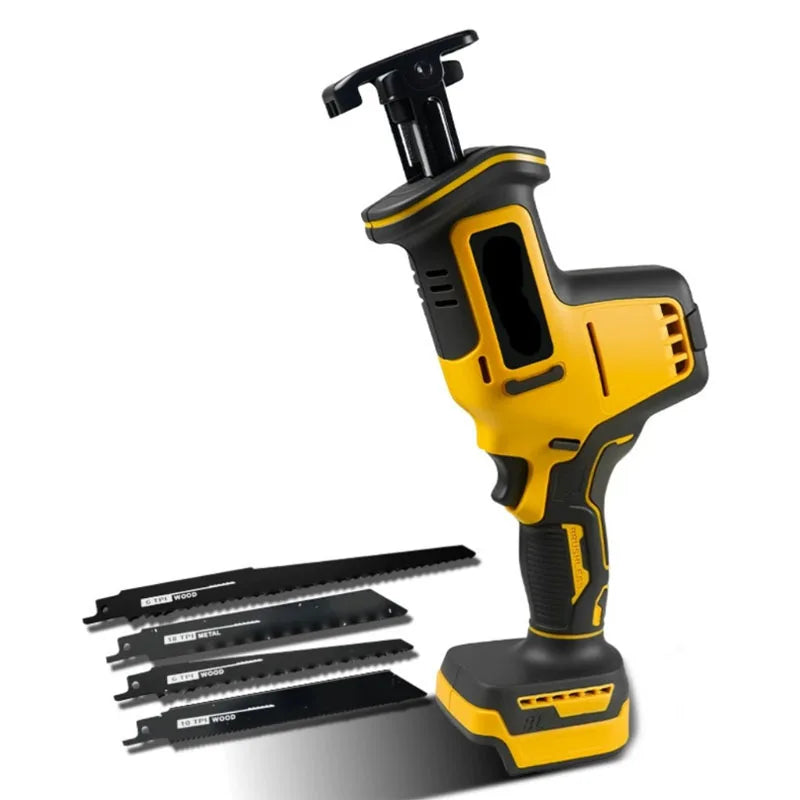 10000SPM Brushless Electric Reciprocating Saw Saber Wood Metal