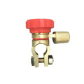 Anti-leakage Car Battery Disconnect Switch 12V Angle Rotatable Auto Battery Power-off Switch Easy To Install Zinc Alloy Zpaxo Red