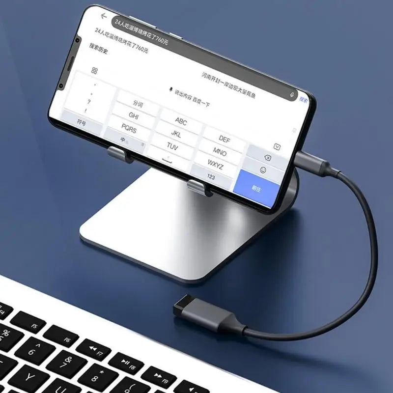 652F Efficient Type C to USB3.0 OTG Connector Rapid Data Transfer and Expansion Zpaxo