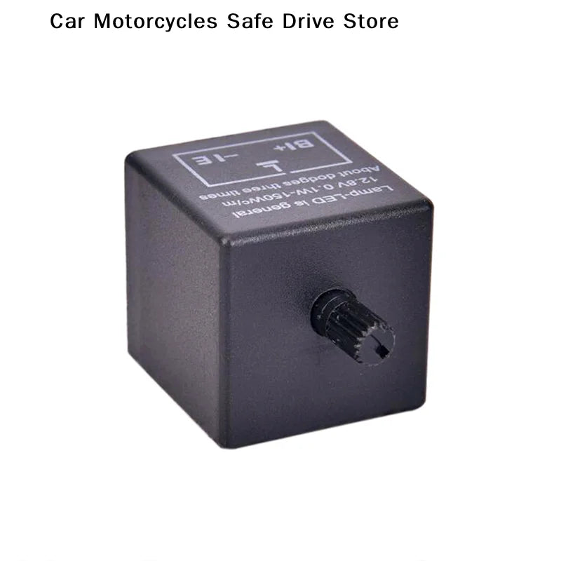 12V 3pins Car Motorcycle LED Flasher Relay Electronic Universal