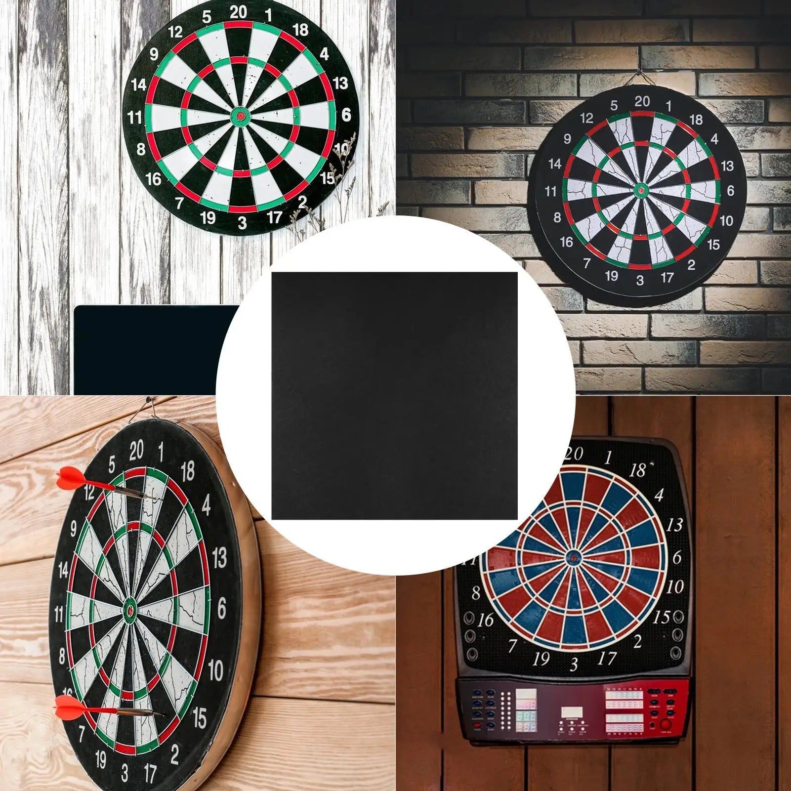 Dart Board Wall Protector Backing Mat Removable Cork Shield Dartboard