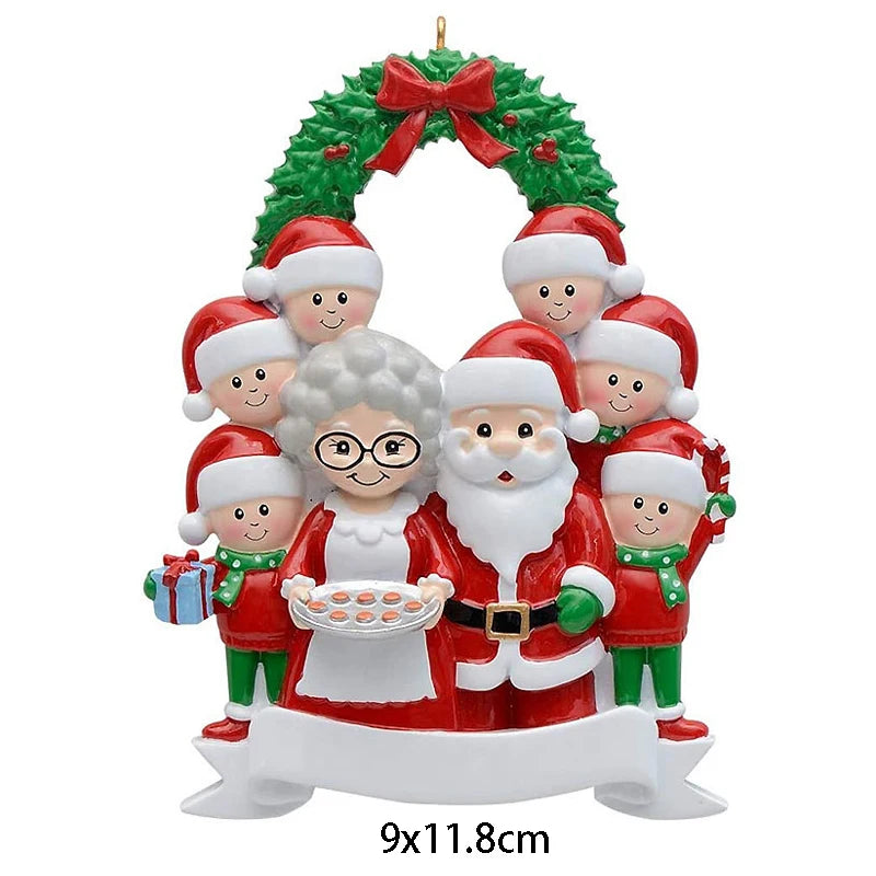 Personalized Family Christmas Ornaments DIY Personal Tree Hanging