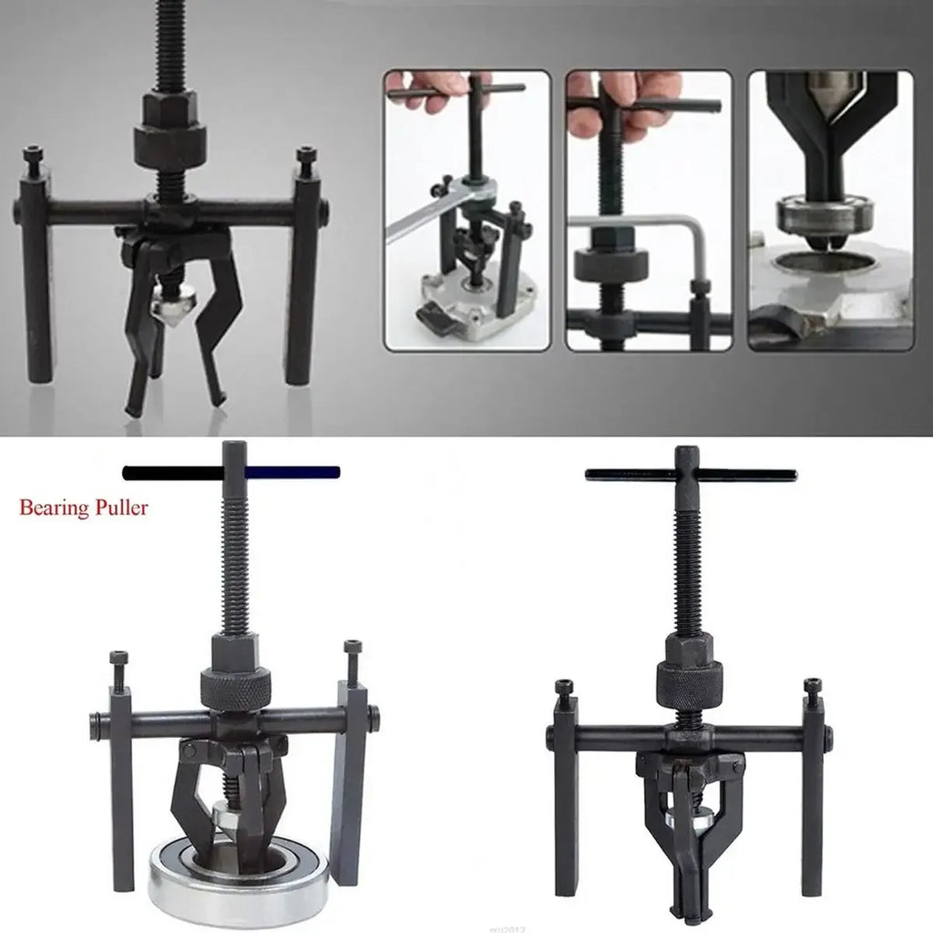 3-Jaw Inner Bearing Puller Extractor Kit – Car & Motorcycle