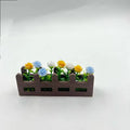 ▶1Pcs Garden Lifelike Artificial Flower Miniature Potted Plants Decoration 1:12 Scale Dollhouse Simulated Rose Flowers Ornament Zpaxo A5