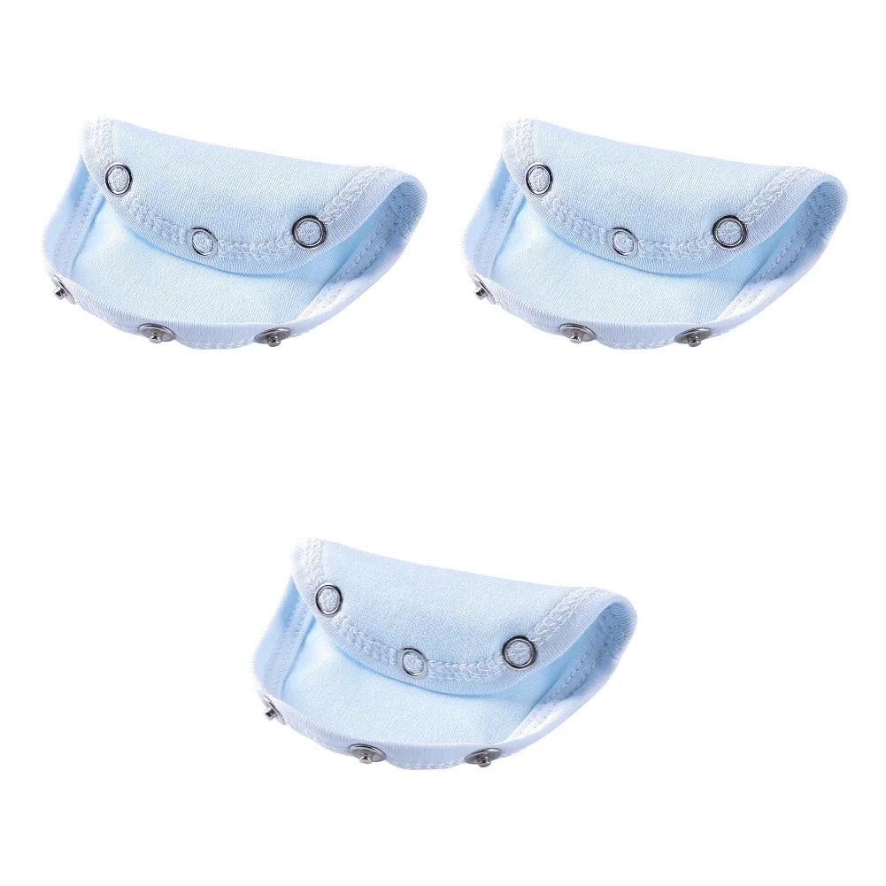 1-5PCS Baby Romper Partner Lengthen Pads Super Utility Bodysuit Diaper Jumpsuit Lengthen Extend Film Baby Infant Romper Partner Zpaxo Blue 3PCS