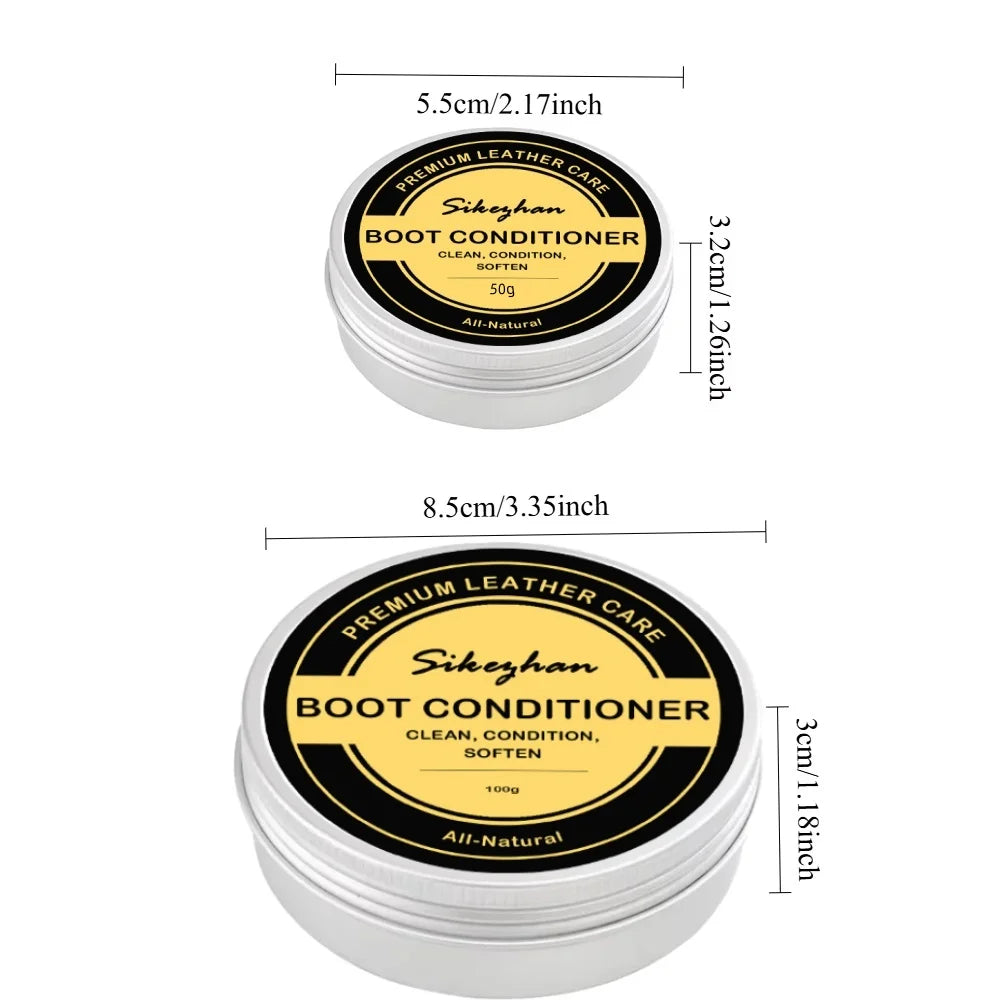 Natural Leather Conditioner Genuine Leather Mink Cream Care Oil Refurbishing Restoration Agent Car Odorless Interior Polishing Zpaxo