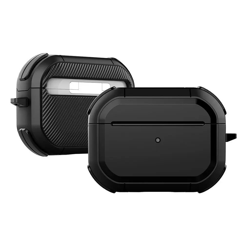 Earphone Protective Case Shockproof Headphone Case With Keyring For Apple Airpods Pro 2 1 AirPods 3 2 1 Headset Case Accessories Zpaxo Black For Airpods Pro 2