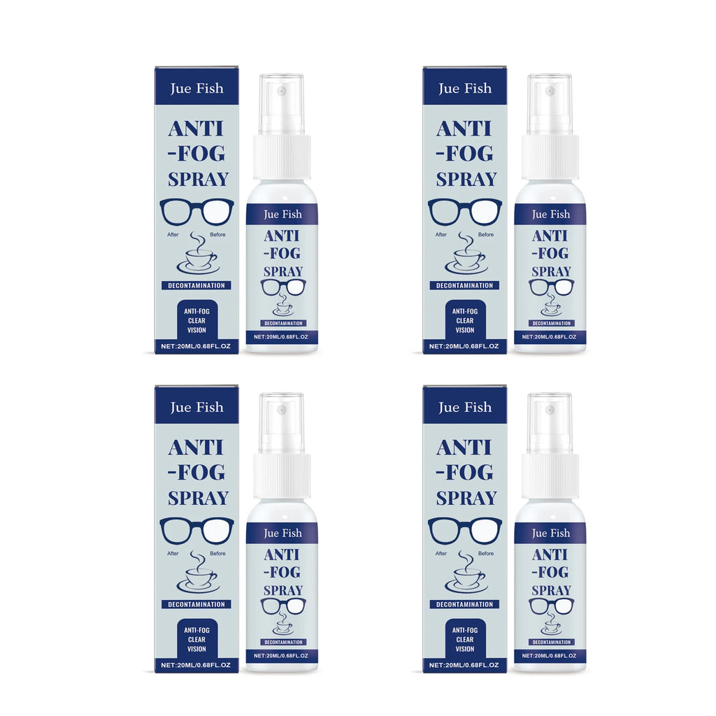 Anti-Fog Eyeglass Cleaning Spray | Clear Vision Lens Cleaner Lens Cleaning Spray Zpaxo 80ml boxed