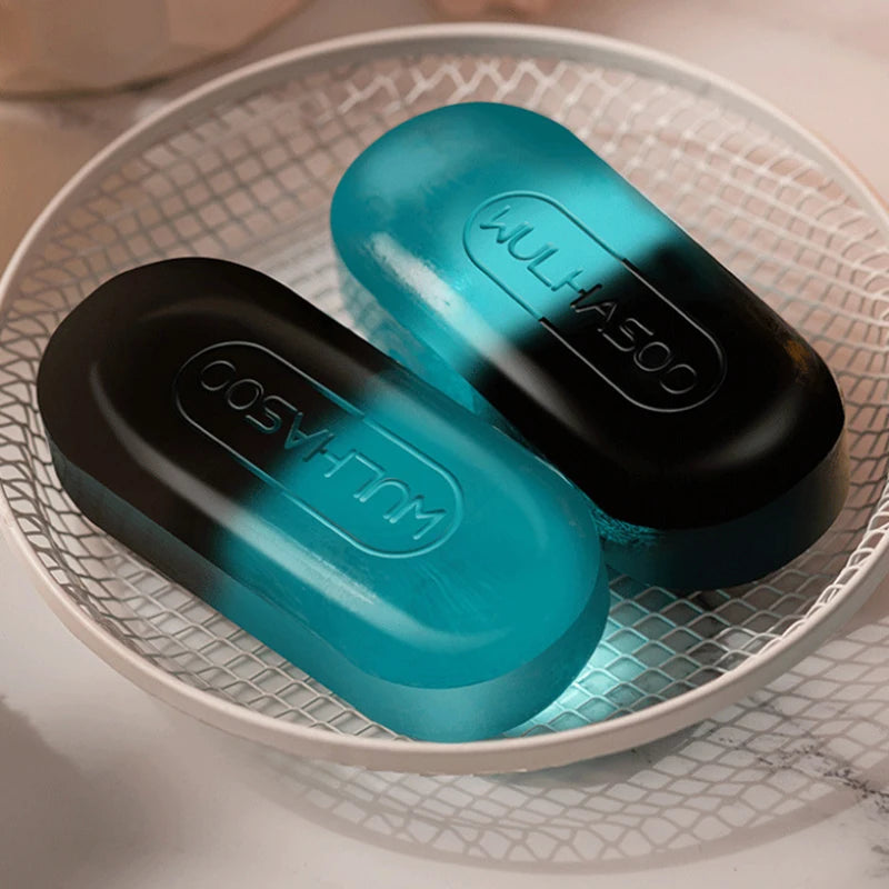 Dual Color Handmade Soap – Oil Control & Exfoliating Bar Handmade Soap Bar Zpaxo