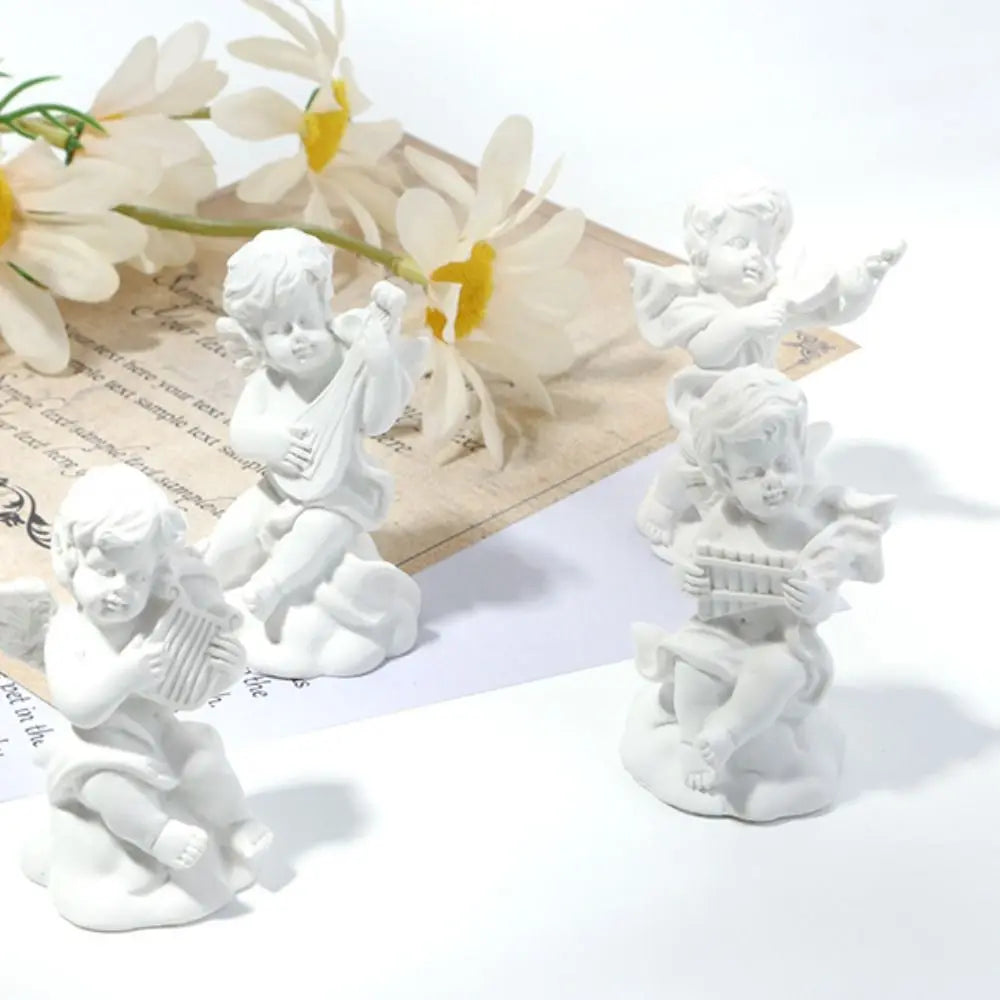 Angel Resin Crafts Photo Props Home Decoration Character Sculpture Zpaxo