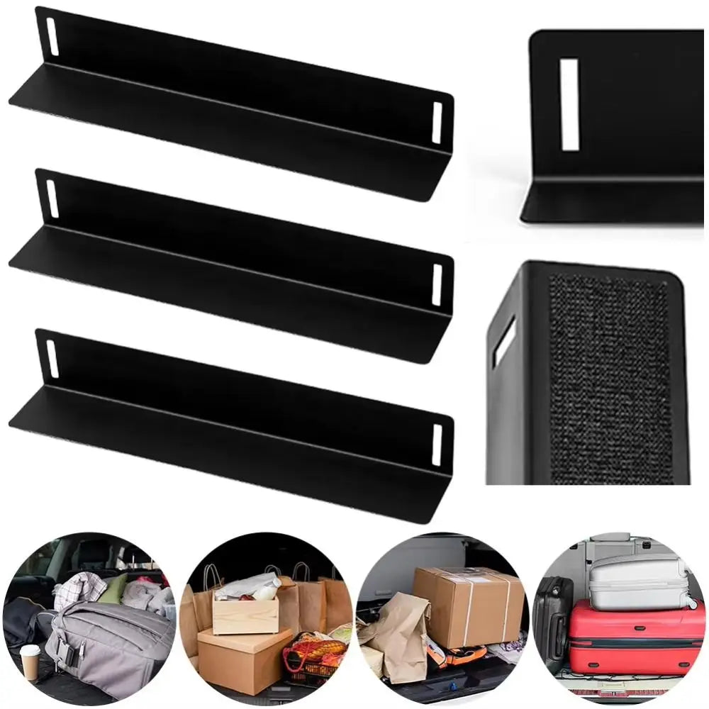 Non-Slip Car Trunk Divider Adjustable Metal Dividers Boot Separator Fixed Rack Sturdy Locking System Trunk Organizer Zpaxo
